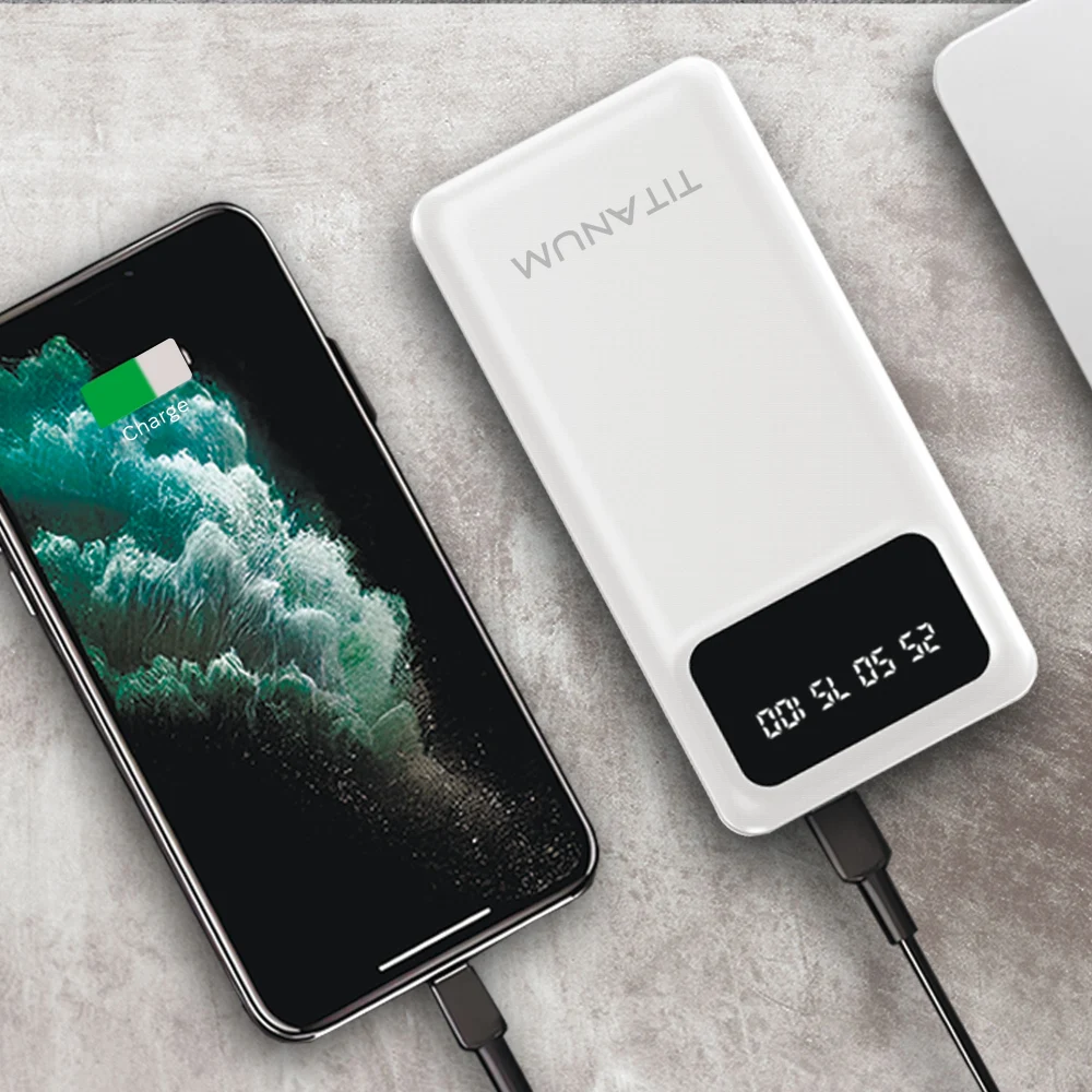 TITANUM OL22 White 20000mAh Повербанк - Зображення 5
