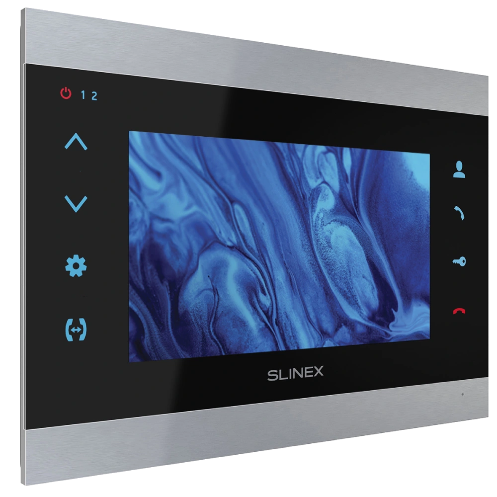 SL-07IPHD (silver/black) Відеодомофон 7" Slinex - Зображення 3