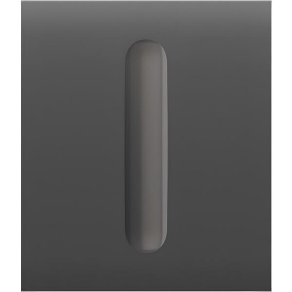 Кнопка бічна для одноклавішного вимикача димера Ajax SideButton Dimmer 1-gang 2-way for LightSwitch, Jeweler, бездротовий, grey