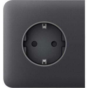 Бічна панель для вбудованої розетки Ajax SideCover for Outlet Basic, graphite
