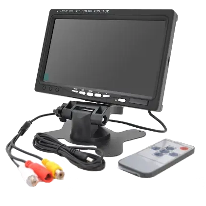 TFT 7", AV, 1024*600ips, 12V, BOX Монітор для відеоспостереження