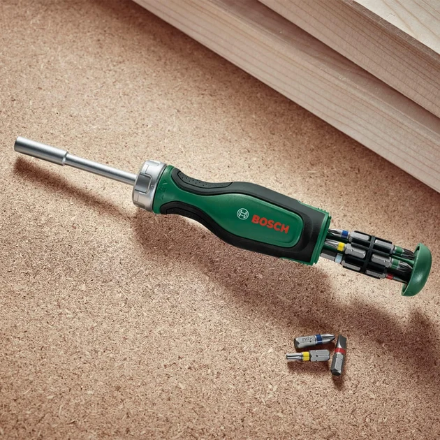Bosch (1600A02BX2) 12 біт Викрутка з тріскачкою - Зображення 3