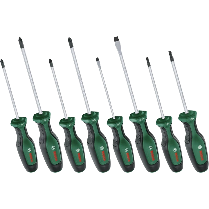 Bosch (1600A02BX8) PH/PZ/SL/Torx 8 шт Набір викруток
