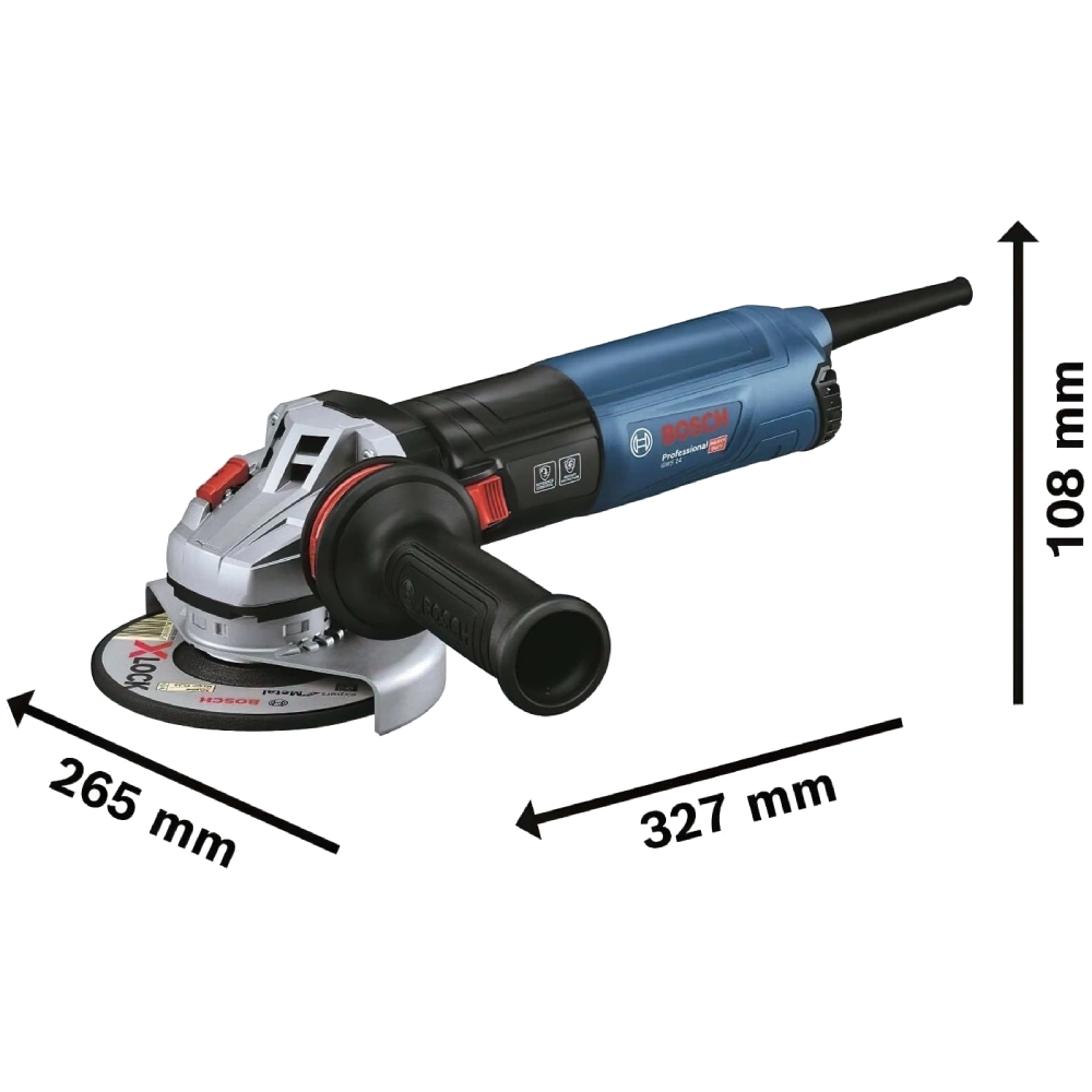 Bosch GWS 14-125 S Шліфмашина кутова - Зображення 3