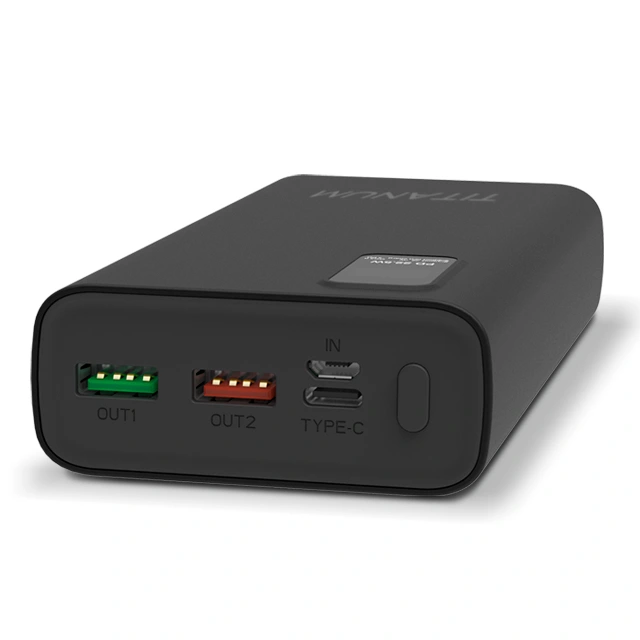 TITANUM 727S 20000mAh 22.5W Black Повербанк - Зображення 3