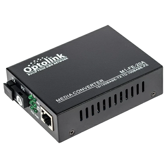 Optolink-1M-FE-20A 1310Tx 20km Медіаконвертор