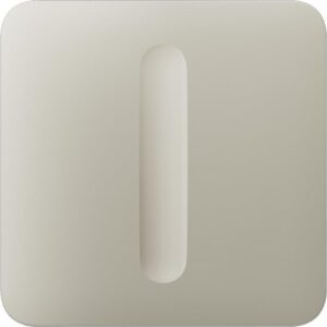 Кнопка для одноклавішного вимикача димера Ajax SoloButton Dimmer 1-gang 2-way for LightSwitch, Jeweler, бездротовий, ivory