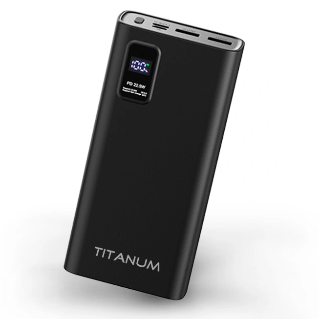 TITANUM 727S 20000mAh 22.5W Black Повербанк - Зображення 4