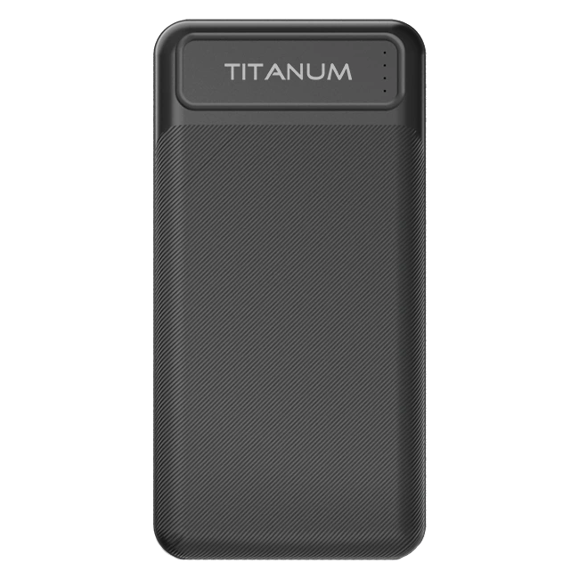 TITANUM TPB-913 Black 20000mAh Повербанк
