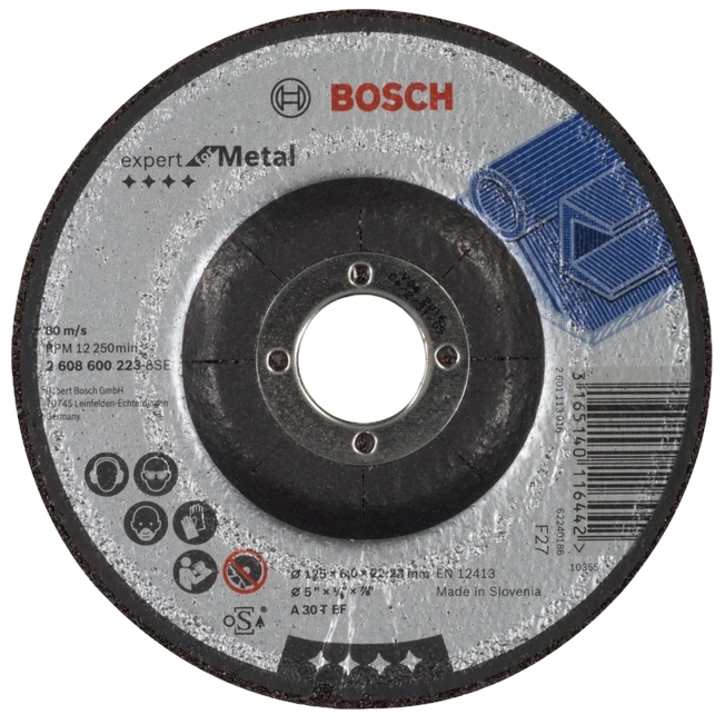 Bosch 125 x 6 мм (2608600223) Обдирний круг для металу
