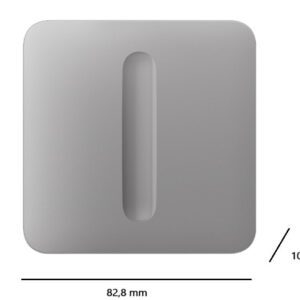 Кнопка для одноклавішного вимикача димера Ajax SoloButton Dimmer 1-gang 2-way for LightSwitch, Jeweler, бездротовий, oyster