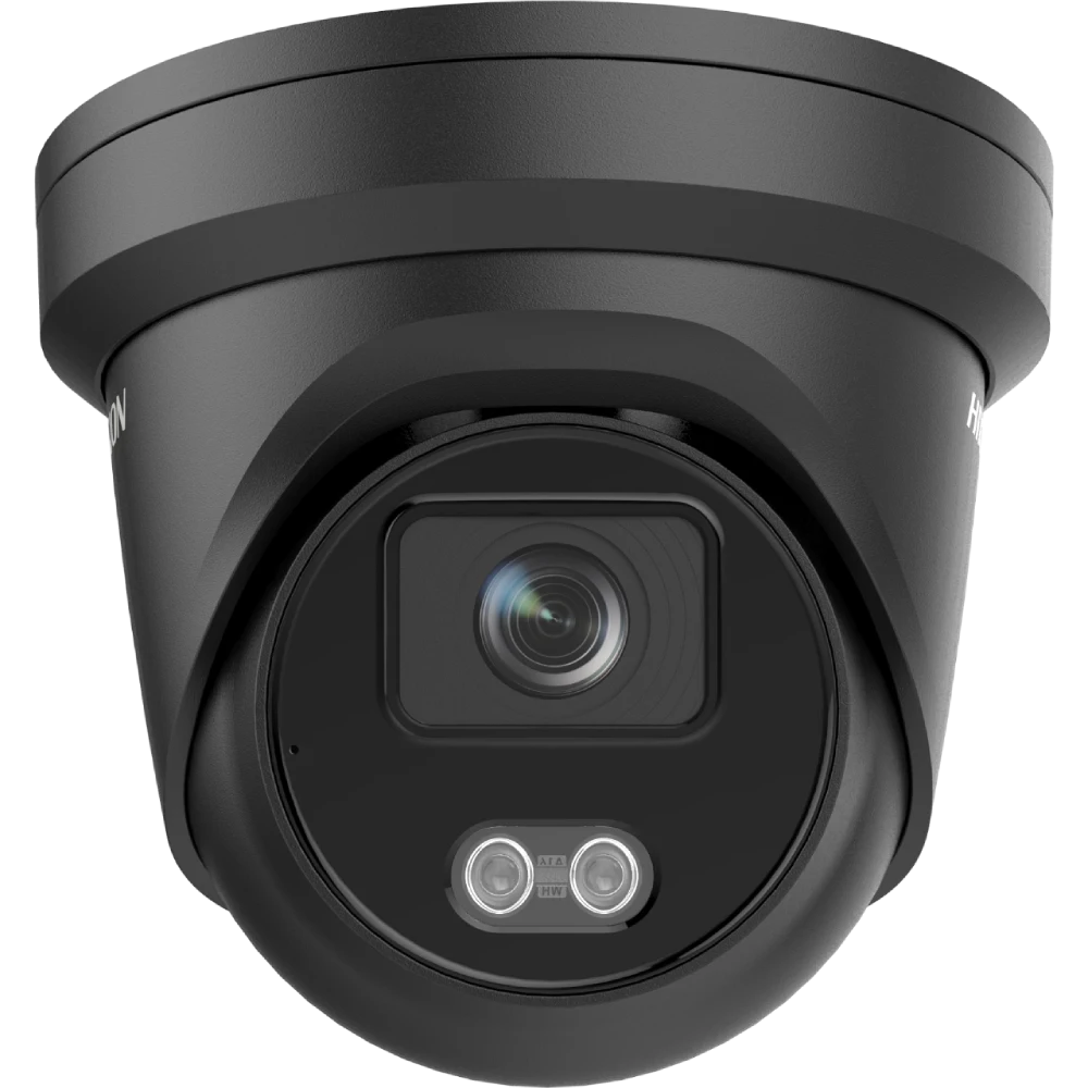 DS-2CD2347G2-LU(C) Black (2.8мм) 4 MP ColorVu Turret IP