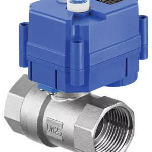 Кран кульовий з електроприводом 2E HC220B, 1/2", 220В, 5Вт, 10 (16) бар, 7 сек, сумісний з Ajax