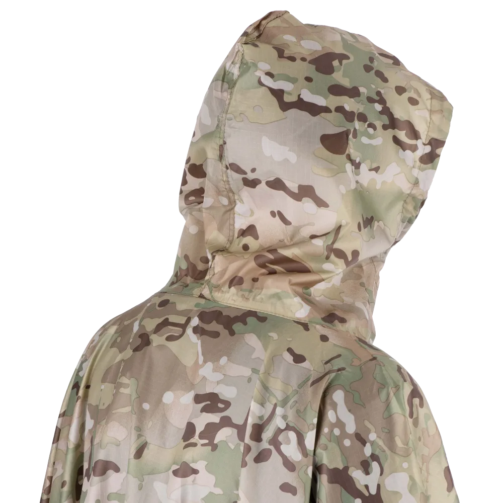 2E Tactical Дощовий плащ тип 2 полегшений камуфляж - Зображення 4