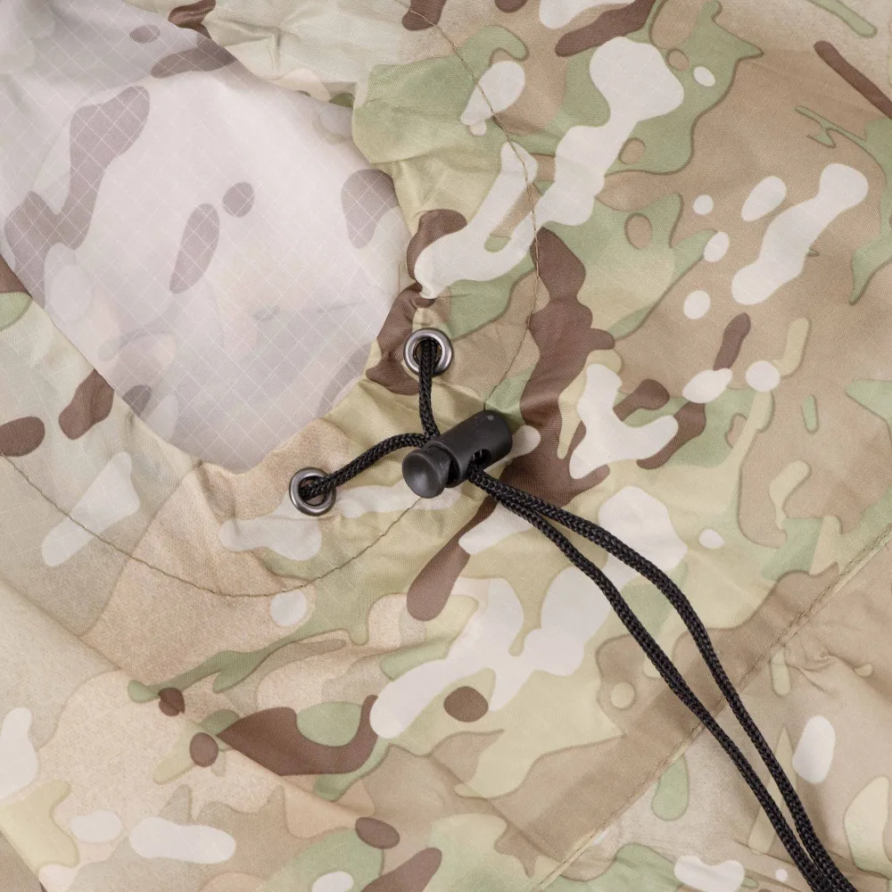 2E Tactical Дощовий плащ тип 2 полегшений камуфляж - Зображення 6