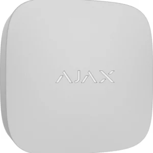 Датчик якості повітря Ajax LifeQuality Jeweler, температура, вологість, рівень СО, бездротовий, білий