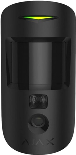 Датчик руху Ajax MotionProtect Plus, Jeweler, Бездротовий, чорний