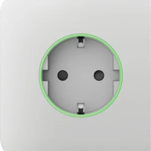 Бічна панель для вбудованої розетки Ajax SideCover for Outlet smart, Jeweler, бездротова, білий