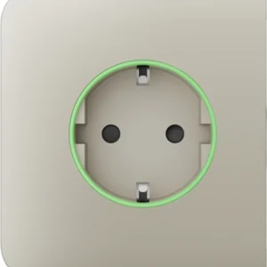 Бічна панель для вбудованої розетки Ajax SideCover for Outlet smart, Jeweler, бездротова, ivory