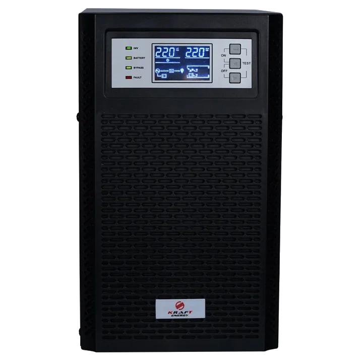 Kraft KRF-T3000VA/3KW(LCD)Ex Pro Online Джерело безперебійного живлення