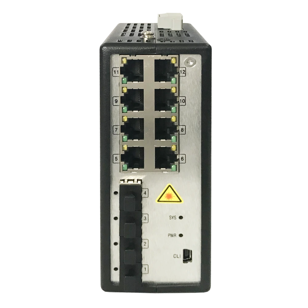 DS-3T3512P 8-портовий гігабітний PoE L3