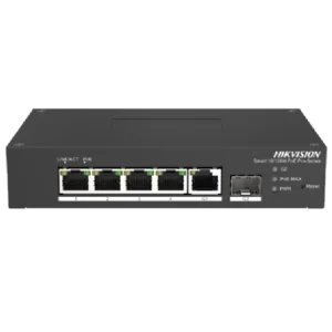 Hikvision DS-3T1306P-SI/HS PoE Комутатор 6 портів керований