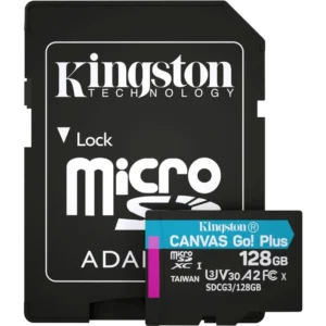 Kingston 128GB microSDXC A2 U3 V30 + ADP Модуль флеш-пам'яті