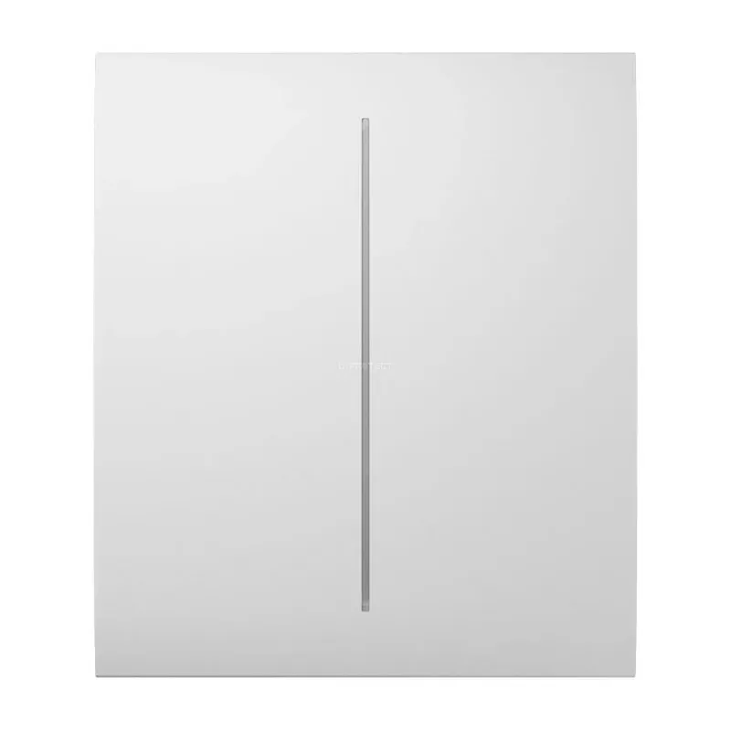 Кнопка центральна для двоклавішного вертикального вимикача Ajax CenterButton Vertical 2-gang for LightSwitch, Jeweler, бездротовий, білий