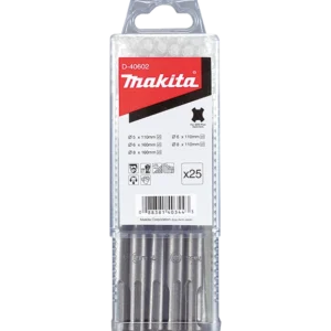 Makita (D-40602) Набір бурів SDS-Plus 25 шт