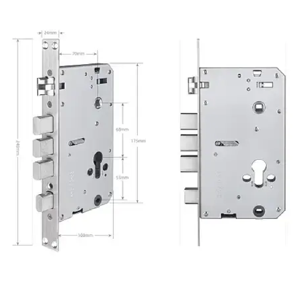 SEVEN LOCK SL-7767BFW Розумний замок (врізна частина 7068) - Зображення 3