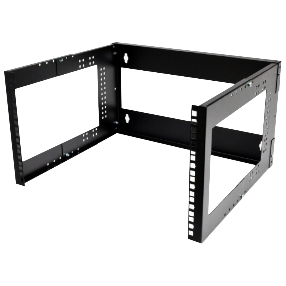 Кронштейн 19" 6U настінний , глиб. 280 - 480мм, чорний
