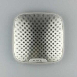 Бездротова вулична сирена Ajax StreetSiren, 113 дБ, jeweller, бездротова, білий