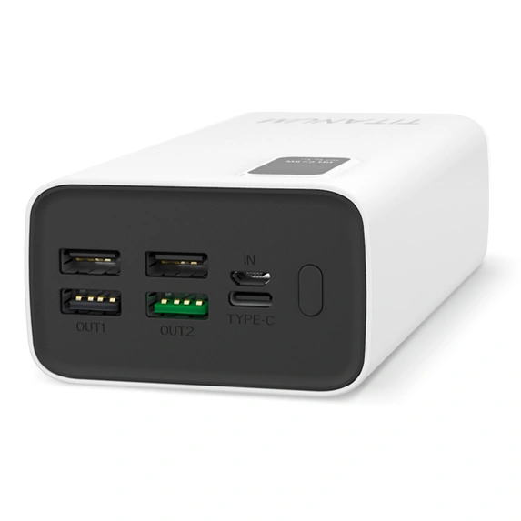 TITANUM 728S 30000mAh 22.5W White Повербанк - Зображення 3