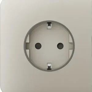 Бічна панель для вбудованої розетки Ajax SideCover for Outlet Basic, ivory