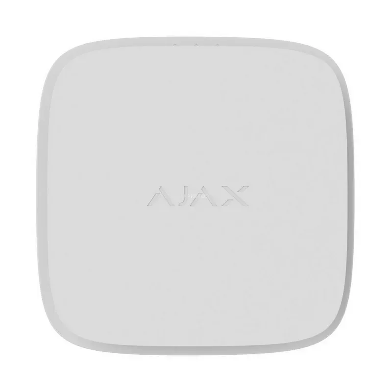 Датчик диму, температури та чадного газу Ajax FireProtect 2 RB Heat Smoke CO Jeweler, змінна батарея, бездротовий, білий