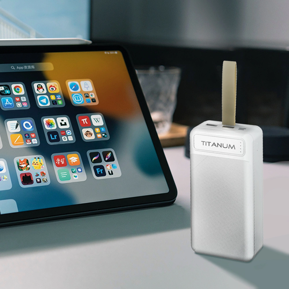 TITANUM 914 White 30000mAh Повербанк - Зображення 5