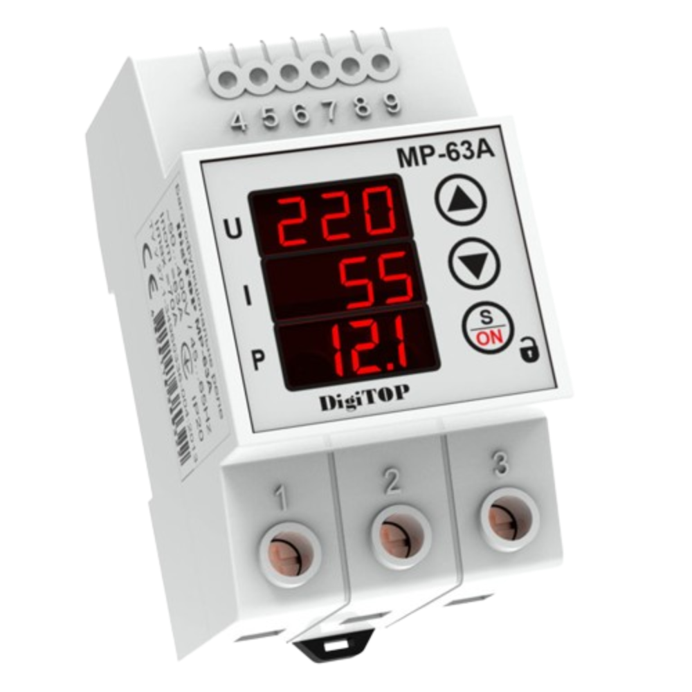 DigiTop MP-63A Реле напруги