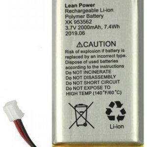 Акумулятор для Ajax Hub, Hub Plus, Hub 2, 110 - 240 AC, 3,7V, 2000mAh, 7.4Wh