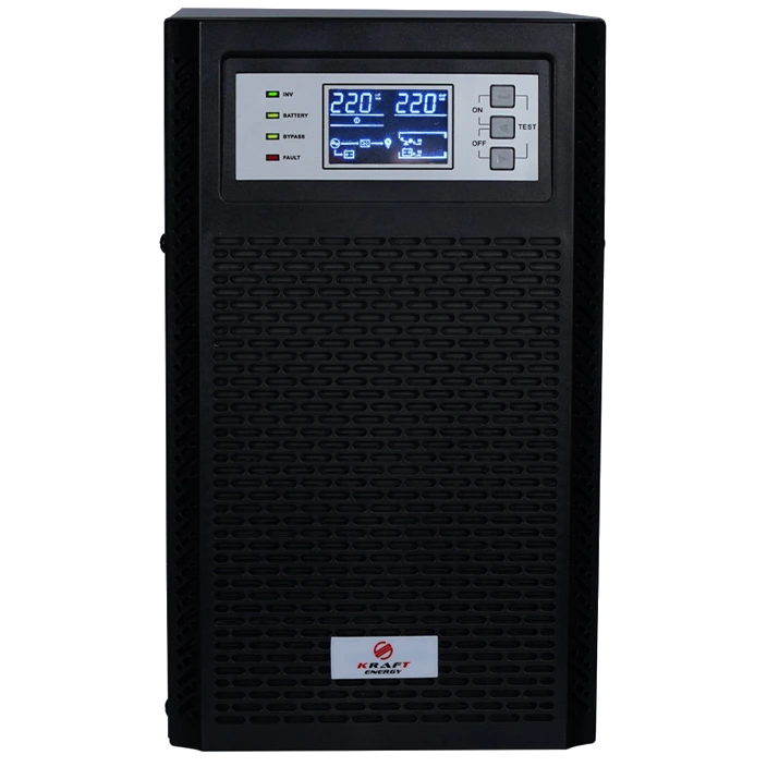 Kraft KRF-T6000VA/6KW(LCD)Ex Pro Online Джерело безперебійного живлення
