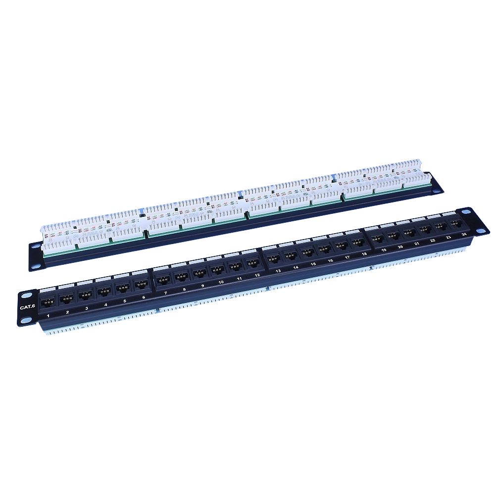 EPNew 19" 24xRJ-45 UTP Патч-панель з'єднувальна