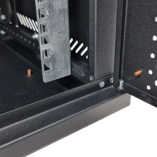 EServer 6U Шафа скло чорне - Зображення 3