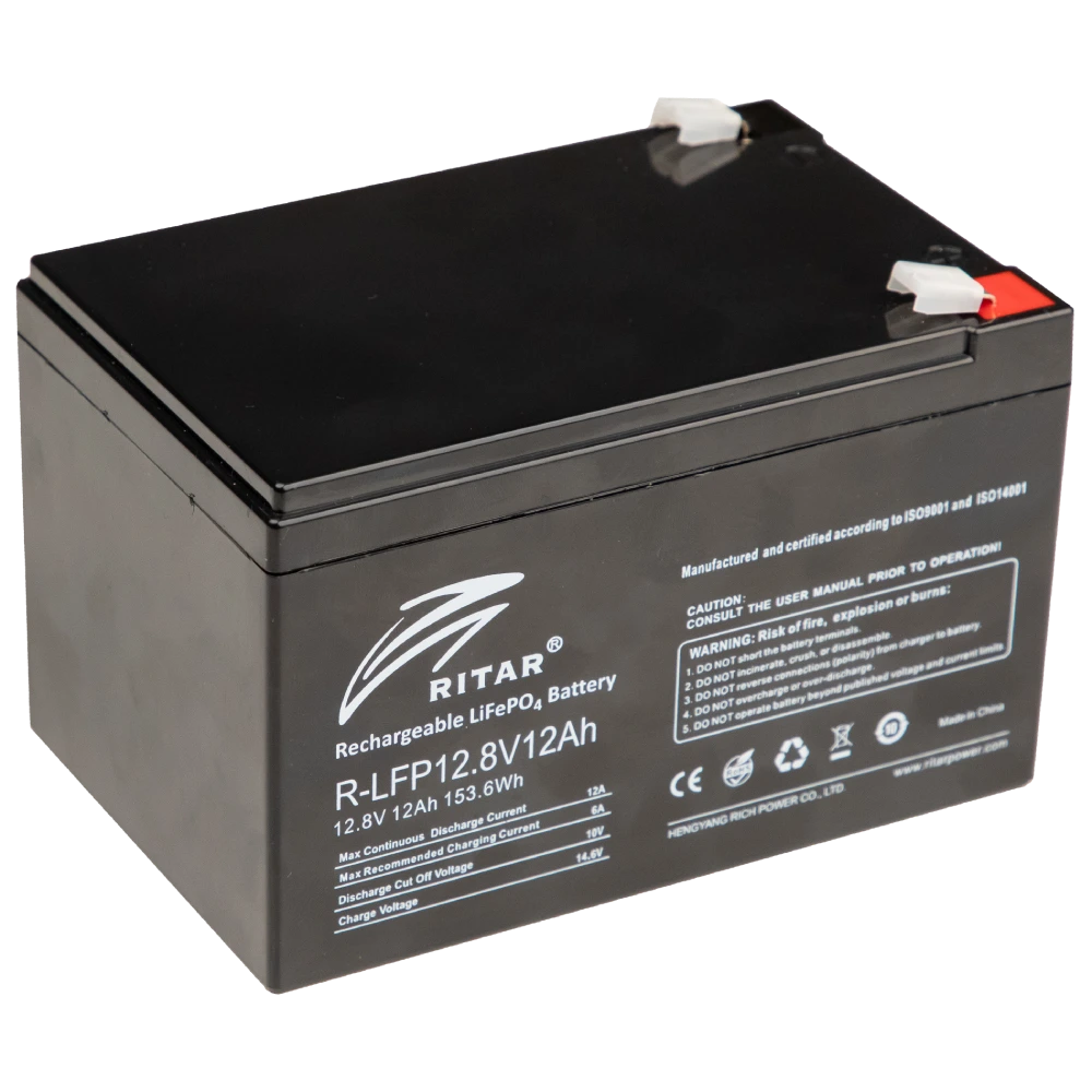Ritar R-LFP12.8V12AH Акумуляторна батарея