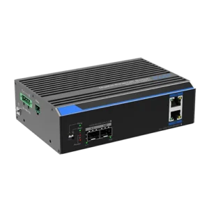 UTP7202GE-POE Промисловий 2-портовий некерований комутатор Gigabit+2*SFP (12-48 В)