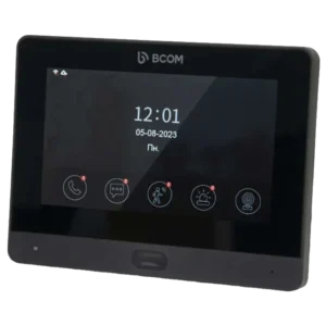 BCOM BD-760FHD/T Black Відеодомофон