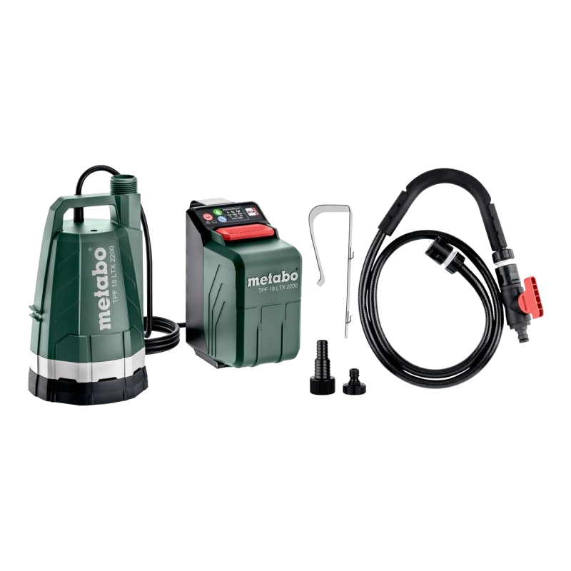 Metabo TPF 18 LTX 2200 (601729850) Акумуляторний занурювальний насос