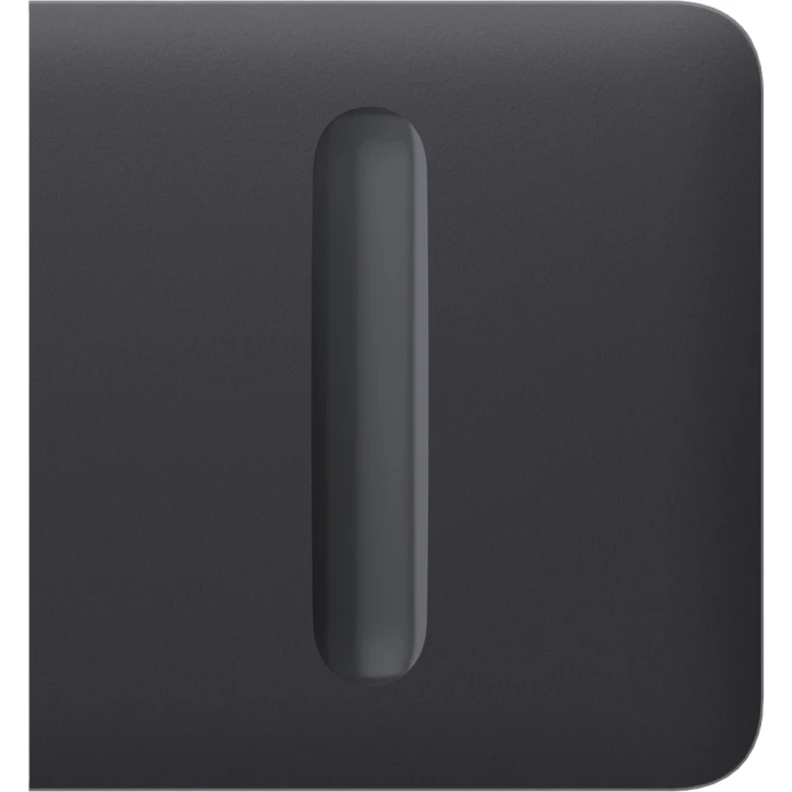 Кнопка бічна для одноклавішного вимикача димера Ajax SideButton Dimmer 1-gang 2-way for LightSwitch, Jeweler, бездротовий, graphite
