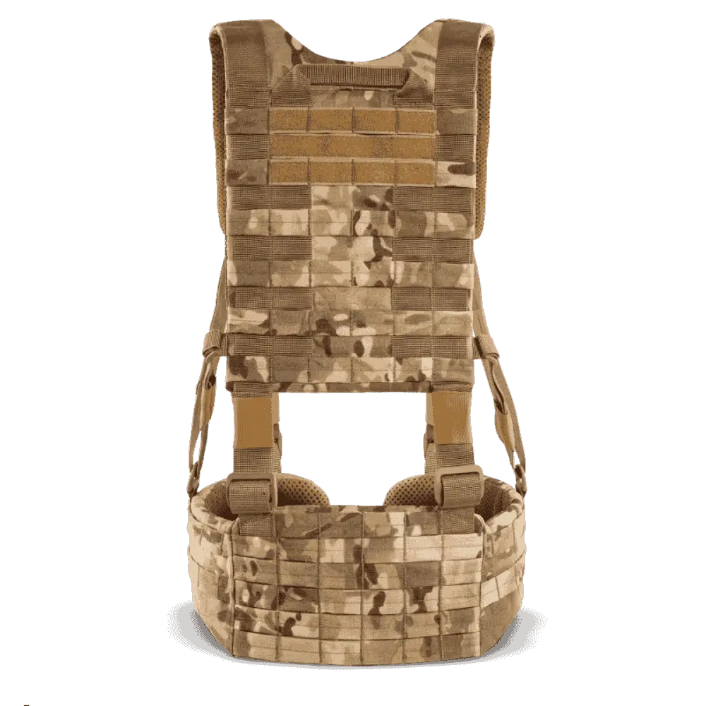 U-WIN PRO Cordura 1000 РПС Захисна РПС з багатофункціональними лямками під балістичний пакет розміру М, Мультикам - Зображення 3