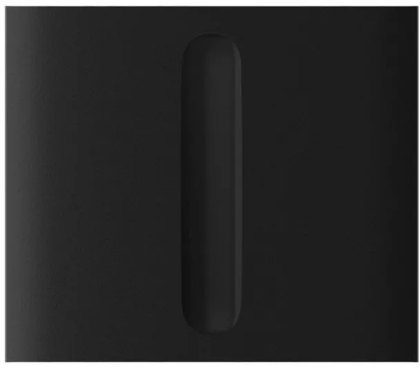 Кнопка центральна для одноклавішного вимикача димера Ajax CenterButton Dimmer 1-gang 2-way for LightSwitch, Jeweler, бездротовий, чорний