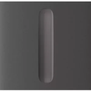 Кнопка центральна для одноклавішного вимикача димера Ajax CenterButton Dimmer 1-gang 2-way for LightSwitch, Jeweler, бездротовий, graphite