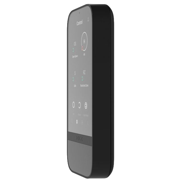 Ajax KeyPad TouchScreen (8EU) black Клавіатура - Зображення 3